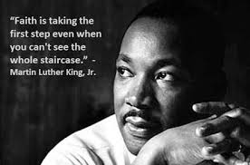 In honor of Dr. Martin Luther King Jr. Day here is a reminder to stay encouraged in your goals.