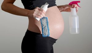 cleaning products, household chores and pregnancy