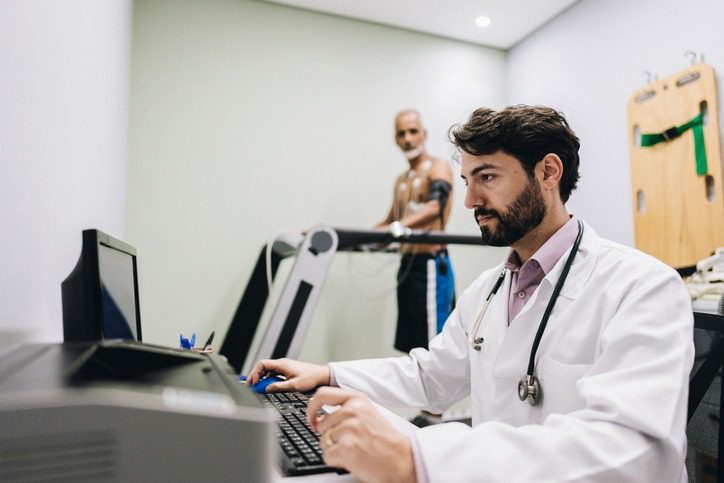 : a patient undergoing a cardiac stress test Filename: cardiac-stress-test